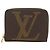 Portafoglio Monogram Zippy Louis Vuitton Marrone