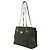 Borsa tote Prada in nylon kaki Cachi - vista 2