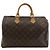 Borsa Louis Vuitton Speedy 35 Marrone