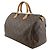Borsa Louis Vuitton Speedy 35 Marrone - vista 2
