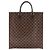 Louis Vuitton Sac Plat Borsa a mano Tote Marrone