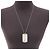 Collar de placa para perro Gucci Plata - vista 2