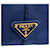 Borsa Prada Blue Small Canvas Canapa Logo Blu scuro - vista 5