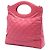 Borsa shopping Chanel Pink Small Quilted Shiny Aged Calfskin 31 Rosa - vista 2