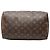Louis Vuitton Marrone Monogram Speedy 30 - vista 3