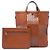 Louis Vuitton Tote Oversize Damier Brown Nomade North South Marrone - vista 7
