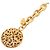 Chanel Gold Plated Equestrian Medallion Chain Belt Golden - Ansicht 2