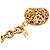 Chanel Gold Plated Equestrian Medallion Chain Belt Golden - Ansicht 3