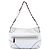 Borsa a tracolla Gucci White Calfskin Web Capri Ranch Kid Bianco