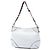 Borsa a tracolla Gucci White Calfskin Web Capri Ranch Kid Bianco - vista 2