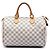Louis Vuitton White Damier Azur Speedy 30 Bianco