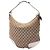 Gucci Beige Large GG Canvas Web Princy Hobo - vista 2