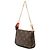 Louis Vuitton Mini Pochette Accessori Vivienne Monogram Marrone Natale - vista 2