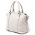 Gucci Guccissima GG Charm Dome Satchel in Weiß, Größe Medium - Ansicht 2