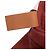 Beauty case Hermès Red Toile Aline MM Rosso - vista 5
