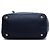 Borsa Prada Blue Vitello Daino con finiture in Tessuto Blu navy - vista 3
