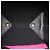 Louis Vuitton Pink Monogram Embossed Neoprene Scuba MM Rosa - vista 4