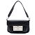 Borsa a tracolla Chanel Black Calfskin Square Stitched Mademoiselle Nero