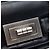 Borsa a tracolla Chanel Black Calfskin Square Stitched Mademoiselle Nero - vista 5