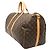 Louis Vuitton Marrone Monogram Keepall Bandouliere 55 - vista 2