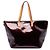 Louis Vuitton Purple Monogram Vernis Bellevue GM Porpora