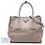 Borsa Prada Beige Glace Calf Twin Pocket Double Handle - vista 7