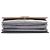 Lady Coco Flap Chanel Gray Small CC Stitched Caviar and Suede Marrone - vista 3