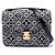 Pochette Metis Louis Vuitton in jacquard monogram nero Since 1854