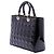 Dior Purple Large Patent Cannage Lady Dior Porpora - view 2