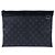 Pochette Louis Vuitton Black Monogram Eclipse Discovery GM Nero