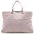 Chanel Pink Large CC gesteppter Denim Tote