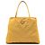 Tote City in Tessuto giallo Prada