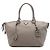 Borsa Prada Brown Vitello Daino a doppio manico Marrone Taupe