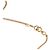 Collana con pendente coniglio in resina placcato oro CC Gold Chanel D'oro - vista 4
