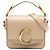 Borsa Chloé Beige Mini Calfskin C Satchel