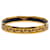Hermès Yellow Narrow Anchor and Rope Enamel Bangle 65  - view 1