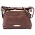 Borsa a tracolla Little Crush in tela House Check marrone e pelle di vitello Burberry