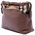 Borsa a tracolla Little Crush in tela House Check marrone e pelle di vitello Burberry - vista 2
