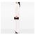 Clutch Adeline Fold Over in tela House Check beige e pelle Burberry - vista 6
