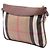 Borsa a tracolla Burberry Derby Peyton in tela House Check marrone Marrone chiaro - vista 2