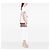 Borsa a tracolla Burberry Derby Peyton in tela House Check marrone Marrone chiaro - vista 6