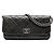 Chanel Boy Accordion Flap aus braunem gestepptem Lammleder Khaki