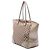 Borsa Tote Bree in tela GG beige e pelle Gucci - vista 2