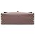 Valentino Bolsa de Aba de Couro Pequena Rosa com Alça Rockstud Dourado - vista 3