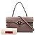 Valentino Bolsa de Aba de Couro Pequena Rosa com Alça Rockstud Dourado - vista 8