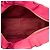 Borsa a tracolla Valentino in pelle rosa con bordo a volant - vista 4
