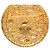 Spilla Chanel Gold CC con medaglione a spirale placcato oro D'oro - vista 3