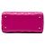 Lady Dior en agneau cannage rose, taille Medium - vue 3