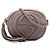Gucci Borsa a tracolla mini in nabuk marrone Soho Chain Taupe