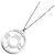 Collana Open Atlas di Tiffany & Co. in oro bianco 18K con diamante D'oro - vista 3